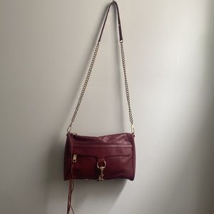 Rebecca Minkoff Mac Crossbody Burgundy Bag